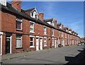 Sutton-in-Ashfield - terrace on west side of York Street (from SE)