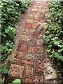 SX9165 : Carpeted path, Hele Road by Derek Harper