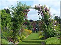 ST0972 : Herbaceous Border, Dyffryn Gardens by Robin Drayton