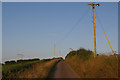 Lane east of Llanon