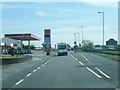 A76 southbound leaving Sanquhar