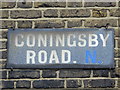 TQ3187 : Old sign for Coningsby Road, N4 by Mike Quinn