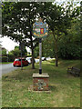 TM1469 : Thorndon Village sign by Geographer