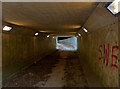 Underpass beneath the A534