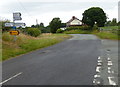 Lane junction near Fingerpost Farm, Hassall