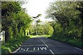 Charlbury Road entering Spelsbury