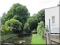 The New River north of Warham Road, N4