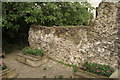 View of the ruins of the London Wall from St. Alphage #4