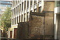 View of the remains of the London Wall from Noble Street #2