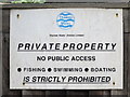 Thames Water notice, Hewitt Road, N8