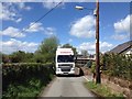 Lorry on Crabmill Lane