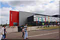 SP6742 : Silverstone UTE building at Silverstone by Ian S
