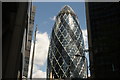 View of the Gherkin from Lime Street #2