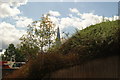 View of the Shard from the London Wall garden