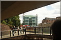 View of Tower Bridge House from the path leading to the Tower of London