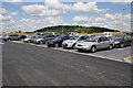 SO8413 : Car park, Gloucester Services by Philip Halling