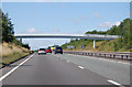 A46 footbridge near Groby