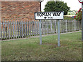 Roman Way sign