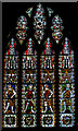 SO8932 : Stained glass window S.IV Tewkesbury Abbey by Julian P Guffogg