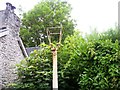 SN2514 : St Teilo's Church, Llanddowror - Old Lamp by welshbabe