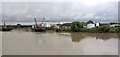 Gunness Wharf beside the River Trent