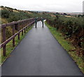 SS8591 : Cycle route barrier, Maesteg by Jaggery