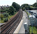 Towards Upwey and Weymouth from Dorchester South railway station