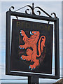 Red Lion sign