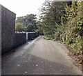 Cycle route 885 towards the River Ogmore, Pen-y-cae