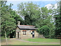 Small building on the edge of Alexandra Park