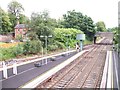 The Magheralave Road bridge on the east side of Lisburn Railway Station