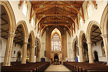 TF3287 : St.James' church nave by Richard Croft
