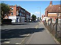 The A449 passing through Malvern Link