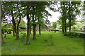 The churchyard of St Mary