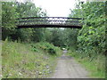 Footbridge across the former railway line at Threlkeld