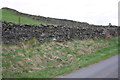 SD6195 : Dry stone walls beside minor road west of Firbank Fellside by Roger Templeman