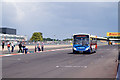 SP6742 : Stagecoach Bus on Silverstone Circuit by Ian S