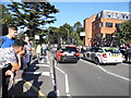 The Prudential London-Surrey road race by Norbiton Station