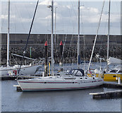 J5082 : Yacht 'A.J. Wanderlust' at Bangor by Rossographer