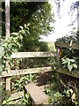 Footpath & Stile - Mill Lane