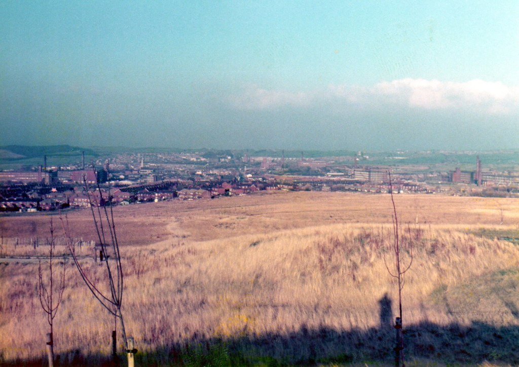 Oldham Edge in the 1970s © Stephen Darlington :: Geograph Britain and ...