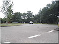 Roundabout on Guildford Road, Rowly