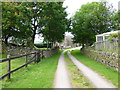 Track into Light Birks near Holme Chapel