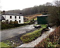 Outflow into the River Angiddy at Cross Farm