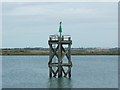 TQ9069 : Navigation Beacon, the Swale by Chris Whippet