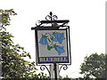TG2930 : The Bluebell public house sign by Adrian S Pye