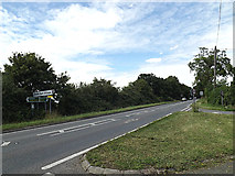 TM1169 : A140 Ipswich Road, Stoke Ash by Geographer