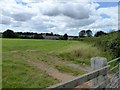 Barn and field at Bunson