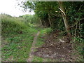 Path along the top of Braunston Tunnel