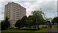 Tower blocks on Northumberland Road, Brinnington